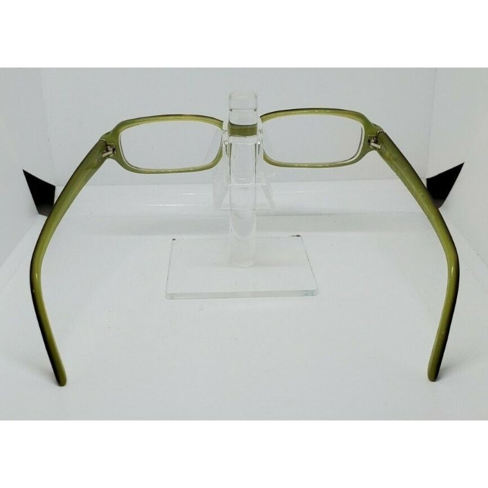 CALVIN KLEIN Authentic Eyeglasses Womens Tortoise Shell Green Rectangle Glasses - Picture 3 of 5